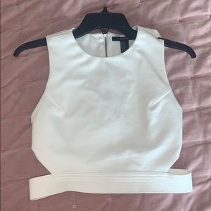 White forever 21 top